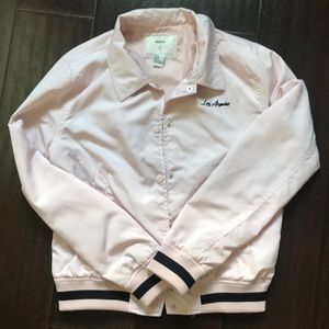 Los Angeles collar varsity jacket